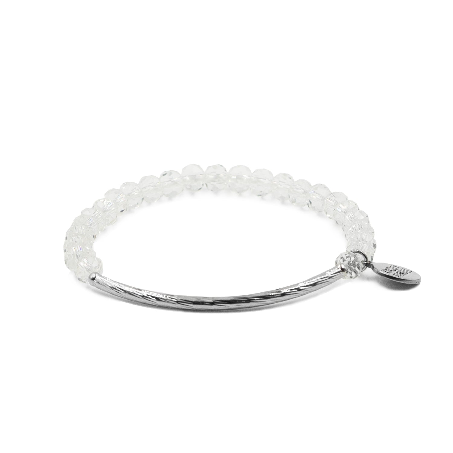 Glory Collection - Silver Shimmer Bracelet | Kinsley Armelle® Official