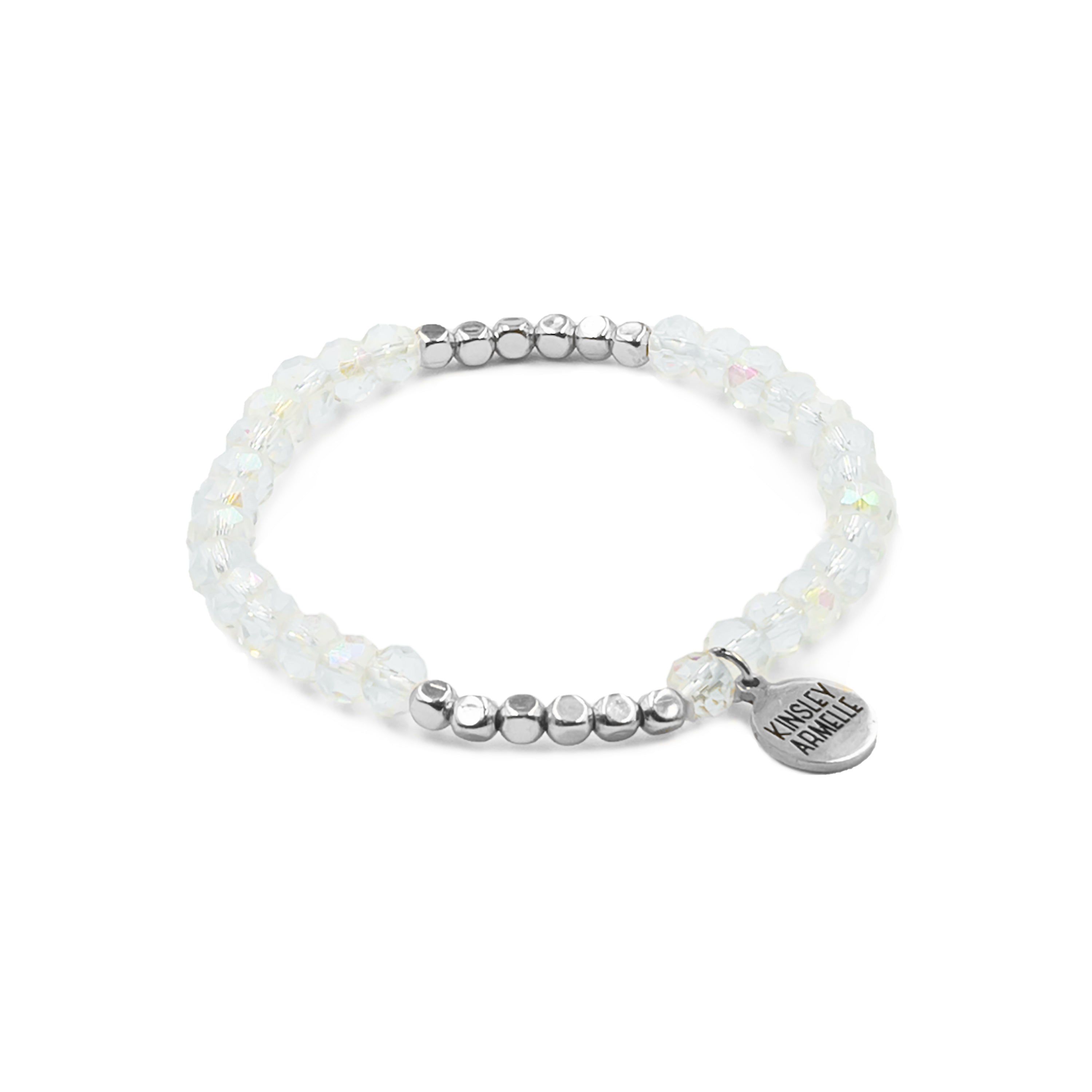 Image of Deema Collection - Silver Aqua Bracelet