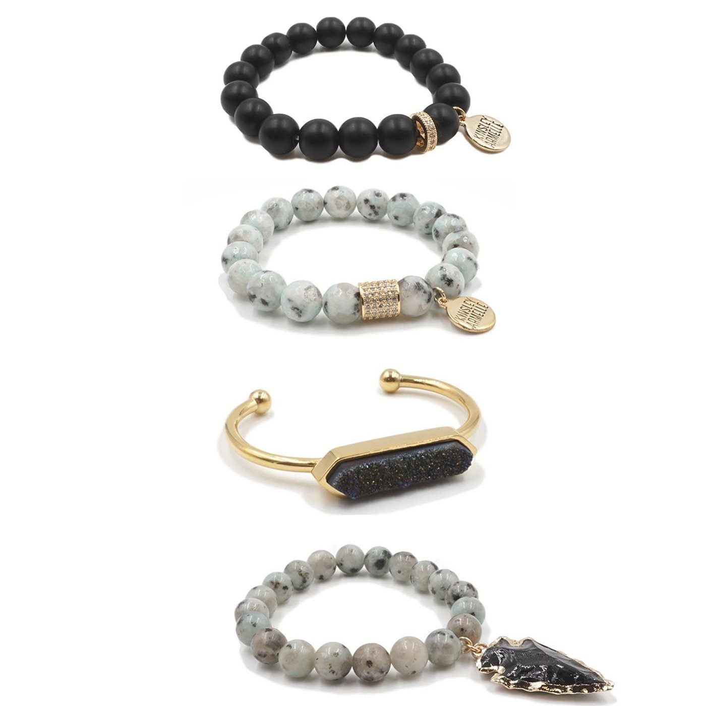 Gecko Elements Gold T-Bar Chain Bracelet | Bracelets | Jenny Jones Jewellery