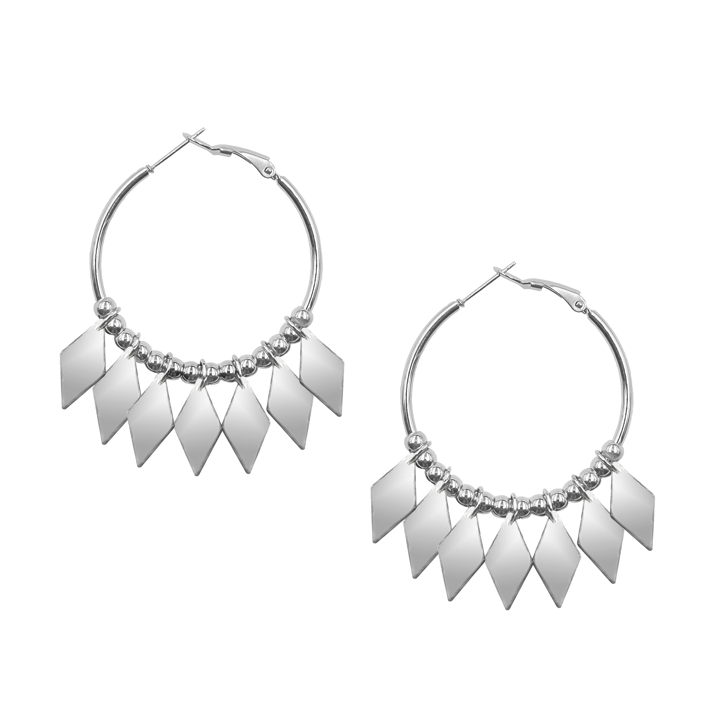 Image of Goddess Collection - Silver Brynlee Earrings