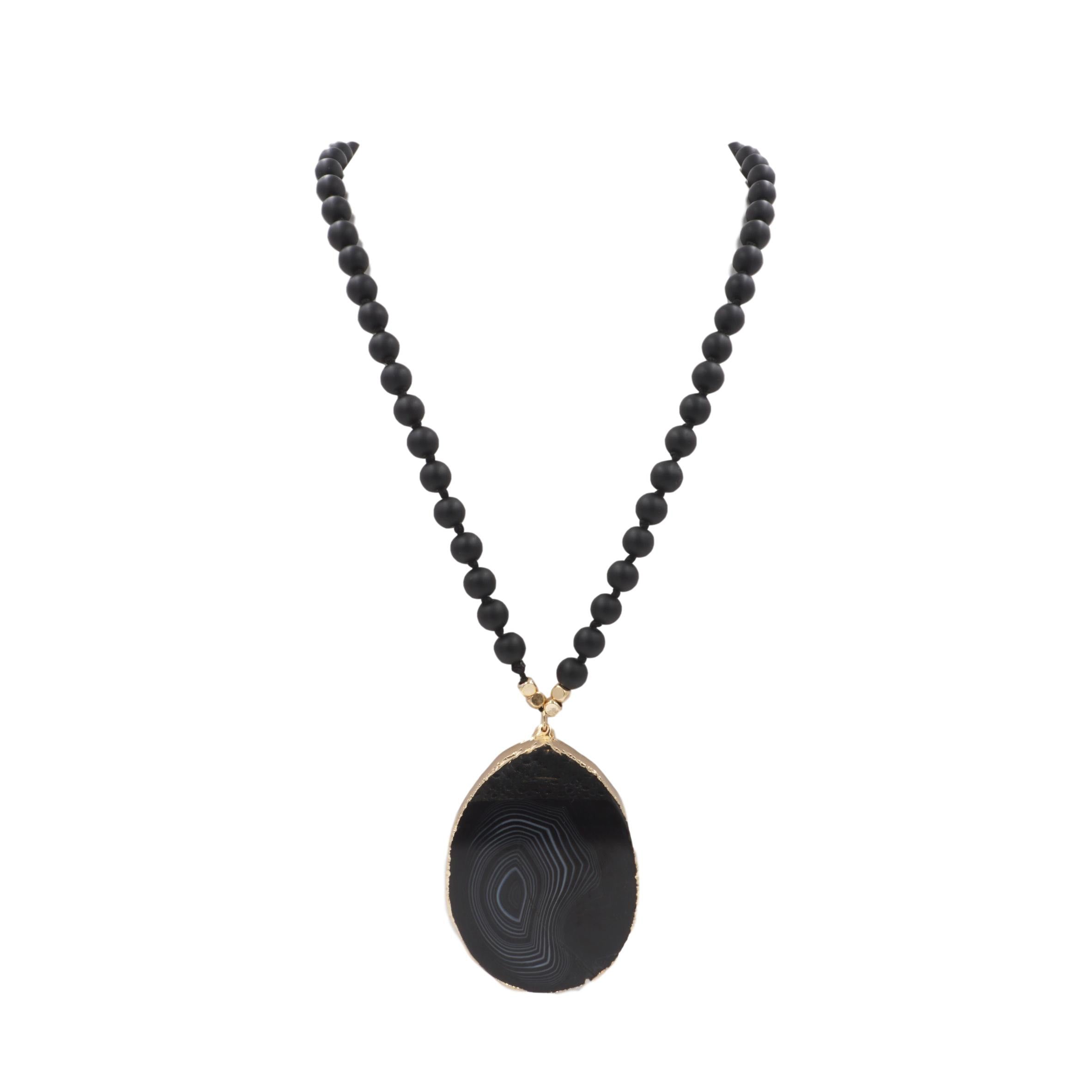 Onyx Collection - Coal Necklace | Kinsley Armelle® Official
