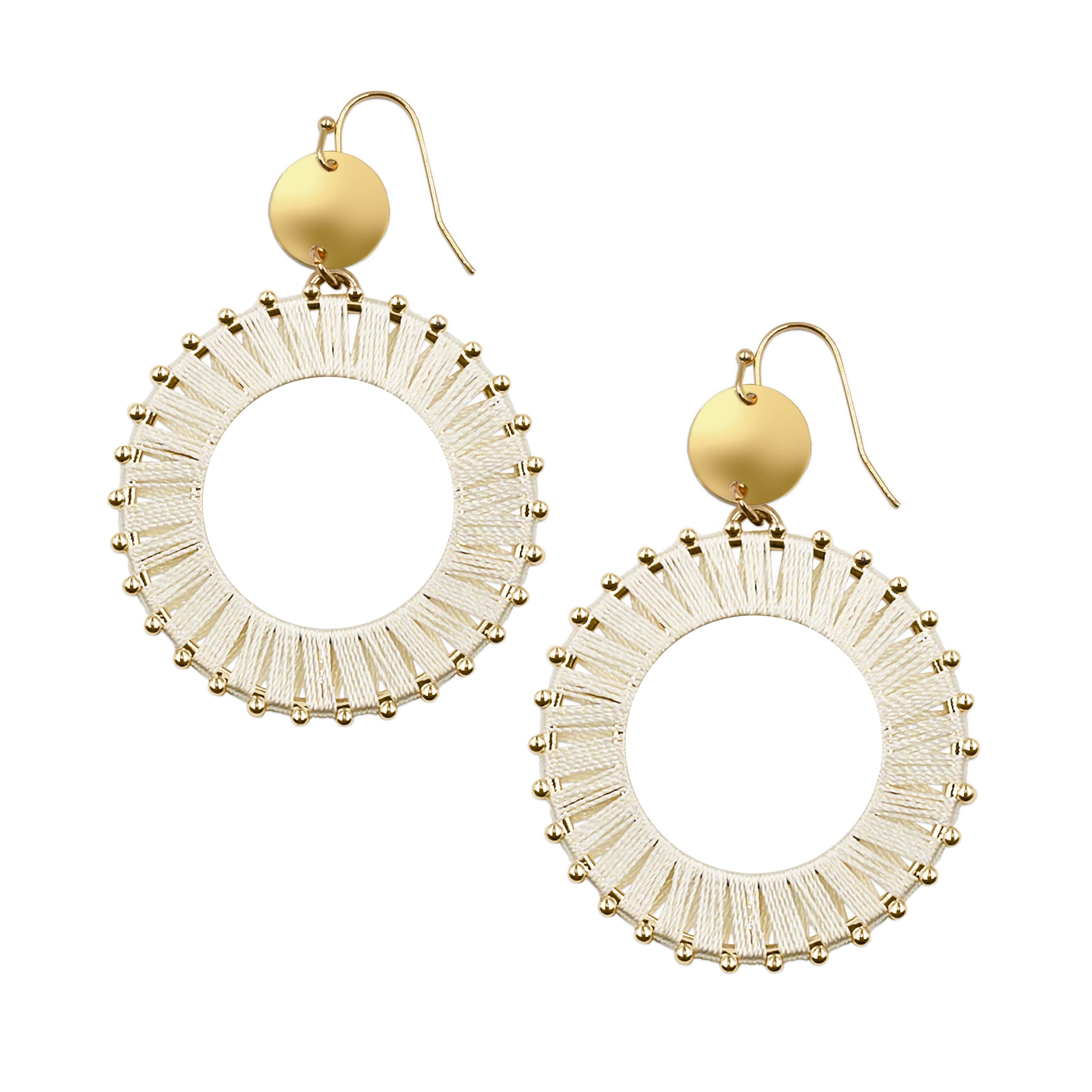 Image of Pinnie Collection - Khaki Earrings