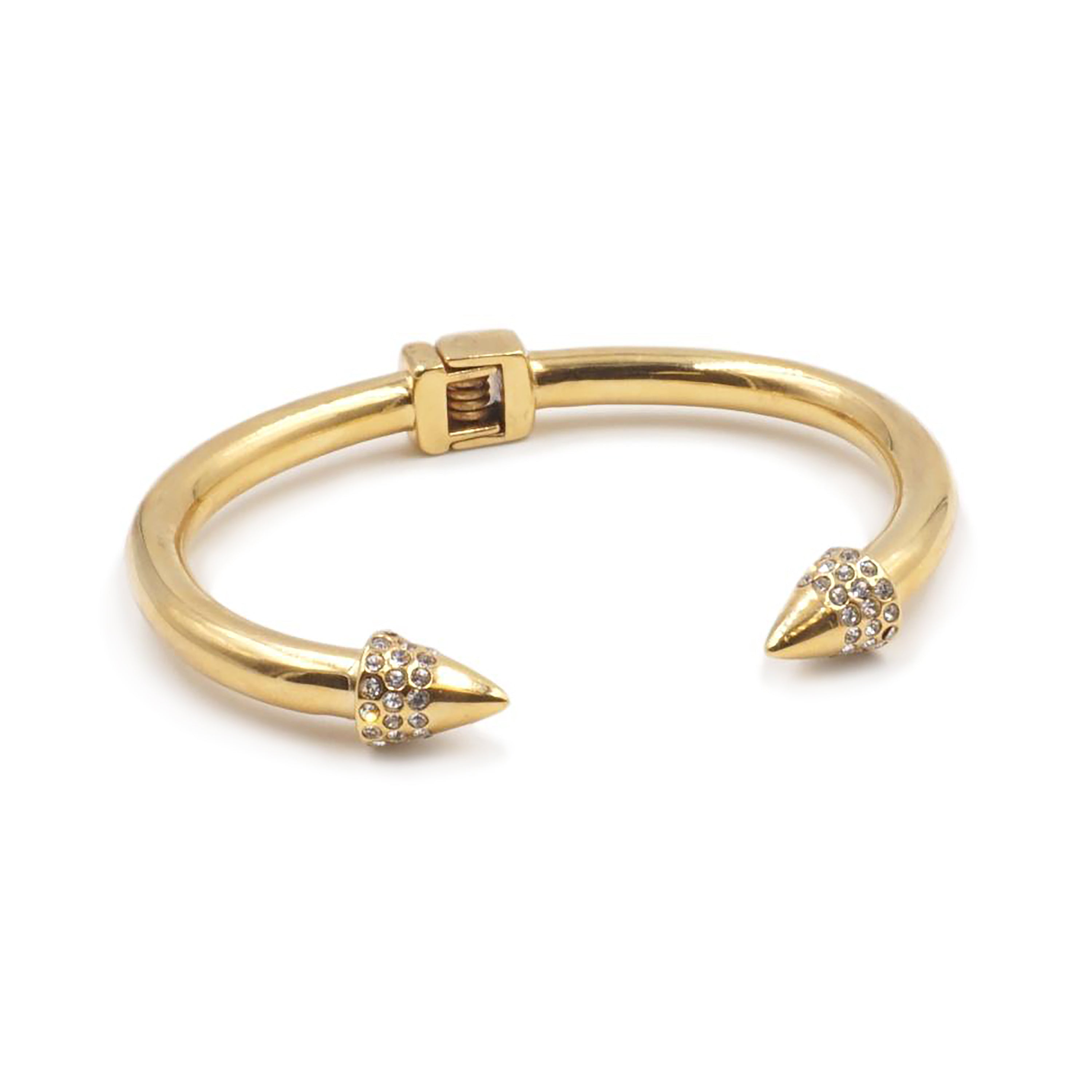 Image of Spike Collection - Gold Bling Bracelet