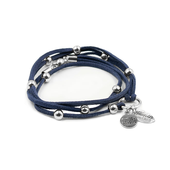 Wrap Collection - Silver Denim Bracelet (Ambassador)