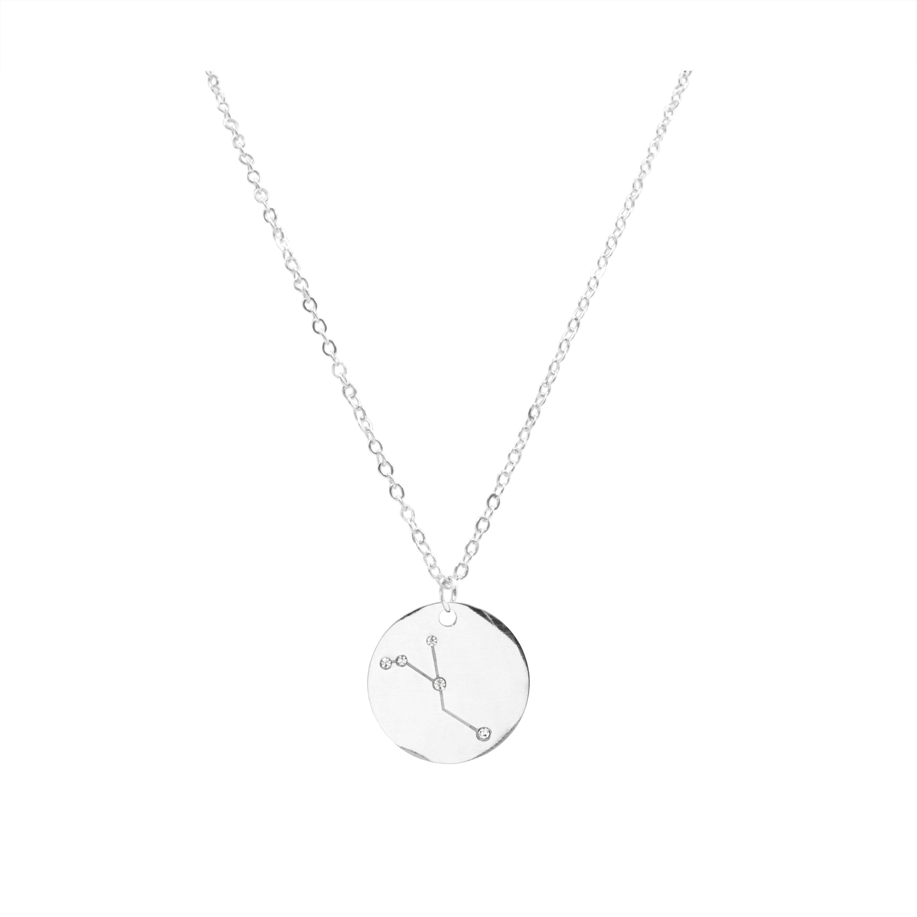 Sagittarius Zodiac Silver Pendant Necklace | Astrid & Miyu Necklaces