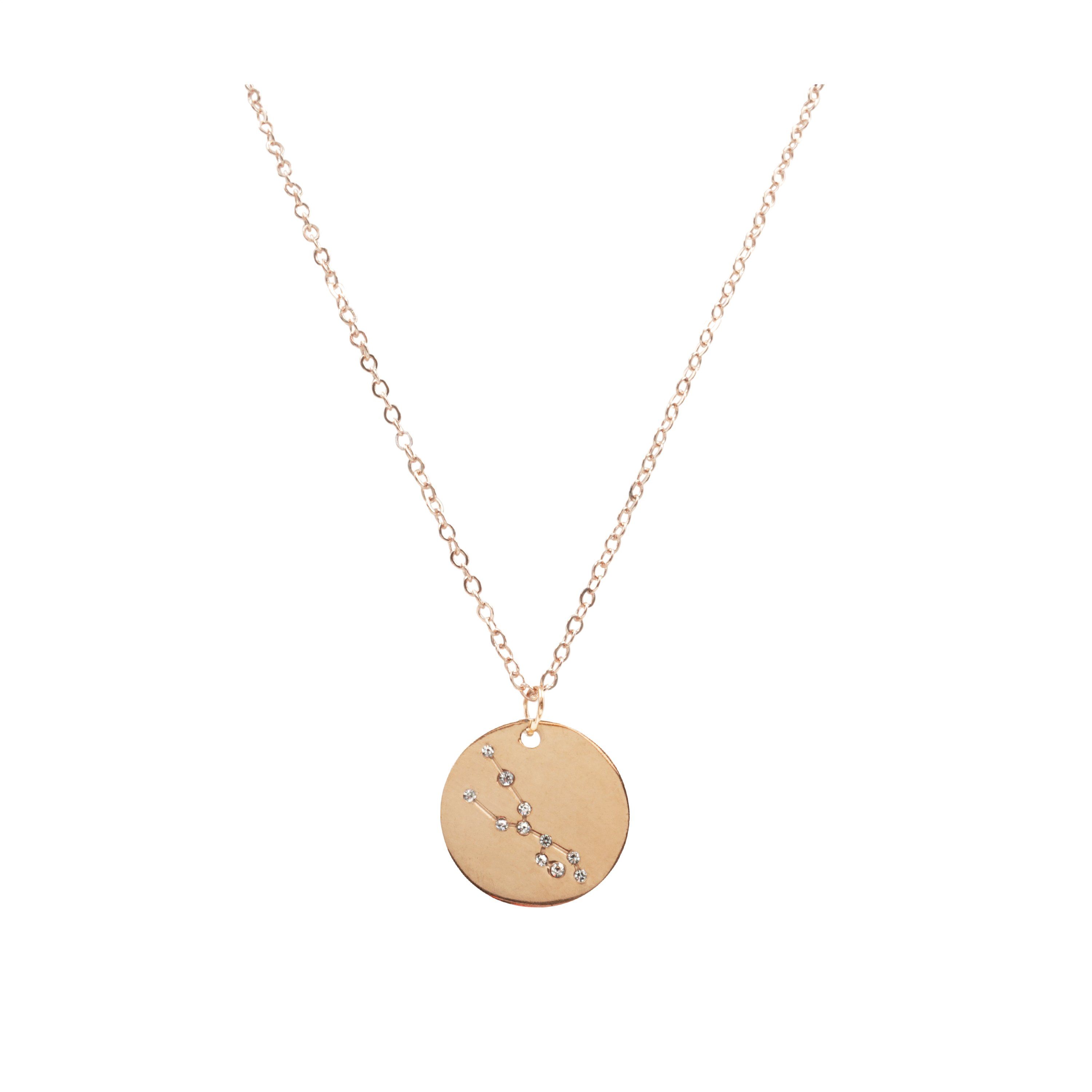 Luxe Taurus Zodiac Pavé Pendant - Brilliant Earth