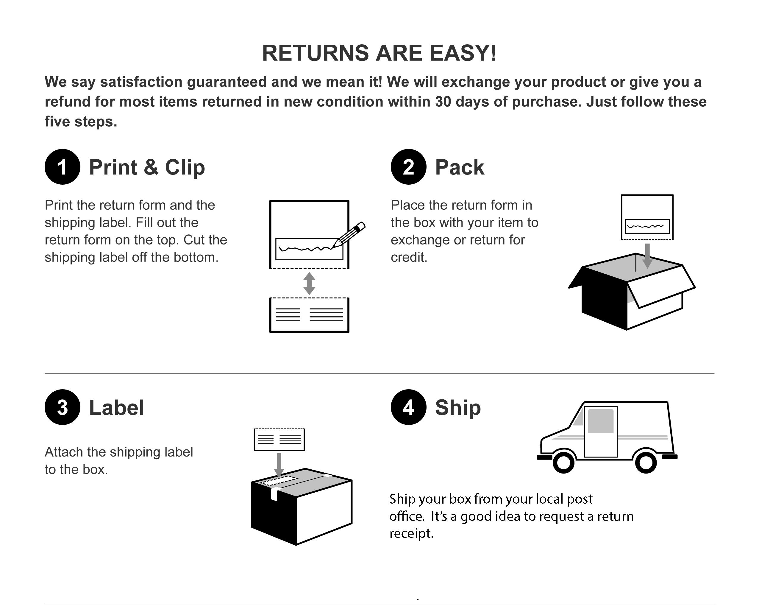 How To Return a Package