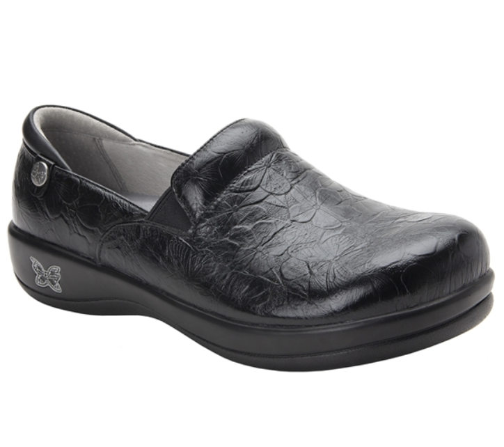 alegria clogs black