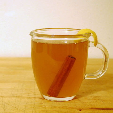 A hot whiskey toddy