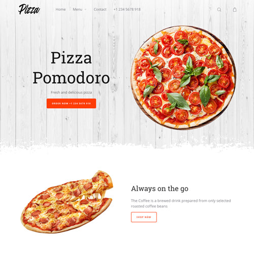 Moist Shopify Theme - Demo Pizza