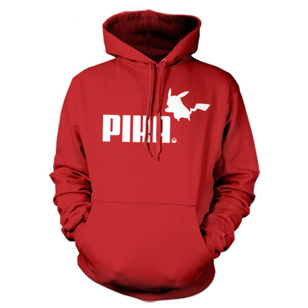 red puma hoodie