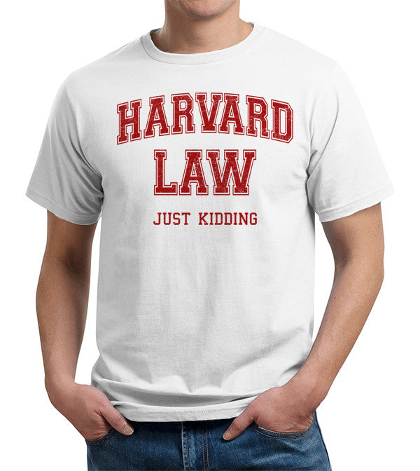 harvard just kidding sweatshirt