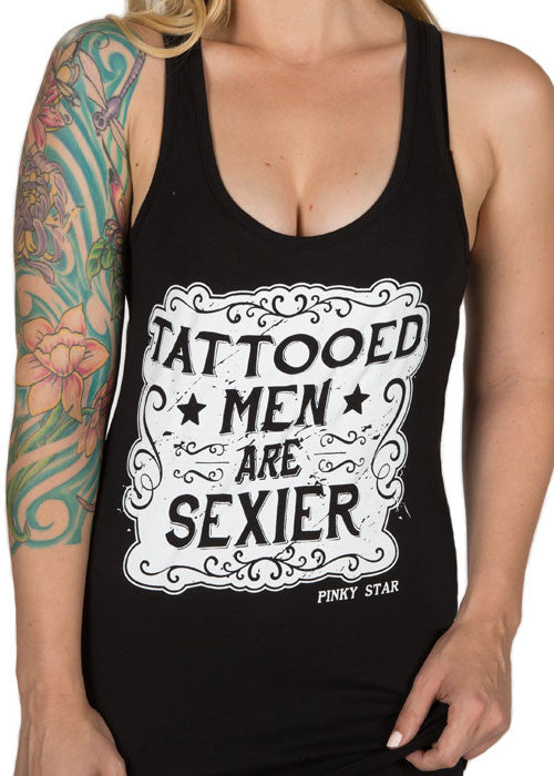 Ru woman covered with tattoo wearing tank top png  PNGEgg