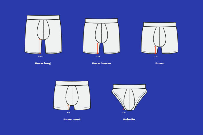 Men's underwear cut