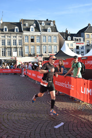 Running in the sun in Amsterdam