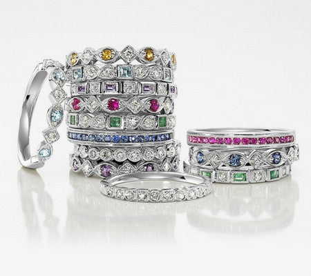 stackable rings push present