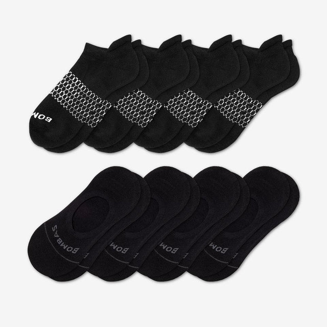 Men's Cushioned No Shows Four-Pack – Bombas