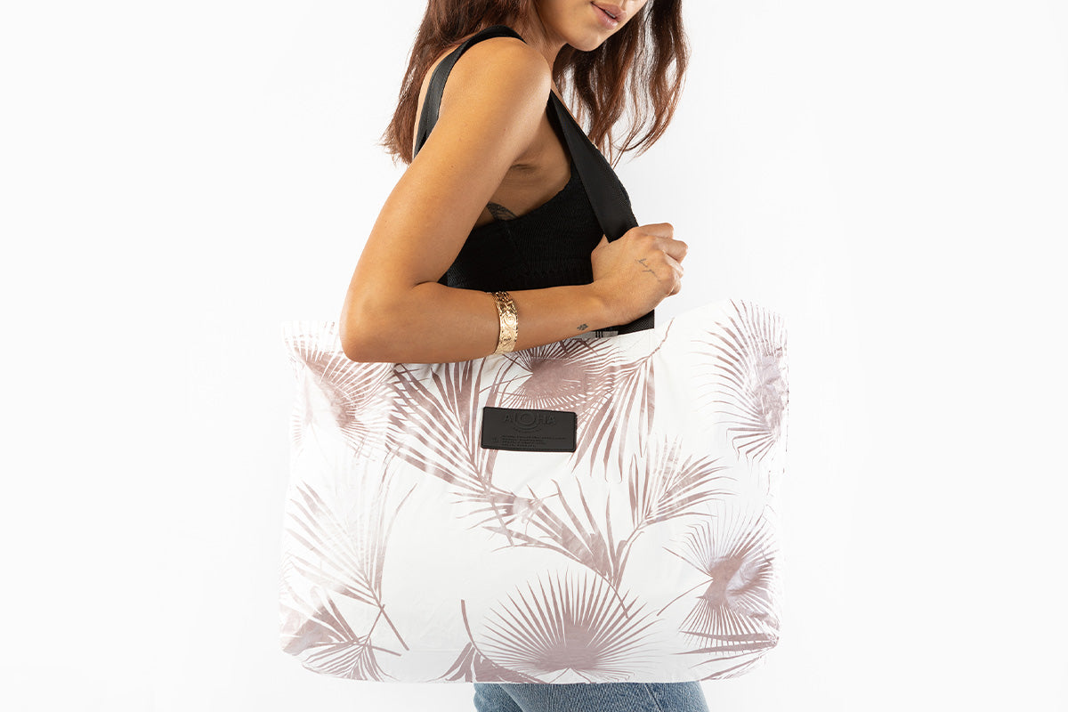 ALOHA collection★リバーシブルトート Reversible|Day Palms T2-RVS アロハコレクション リバーシブルトートバッグ RVS Tote