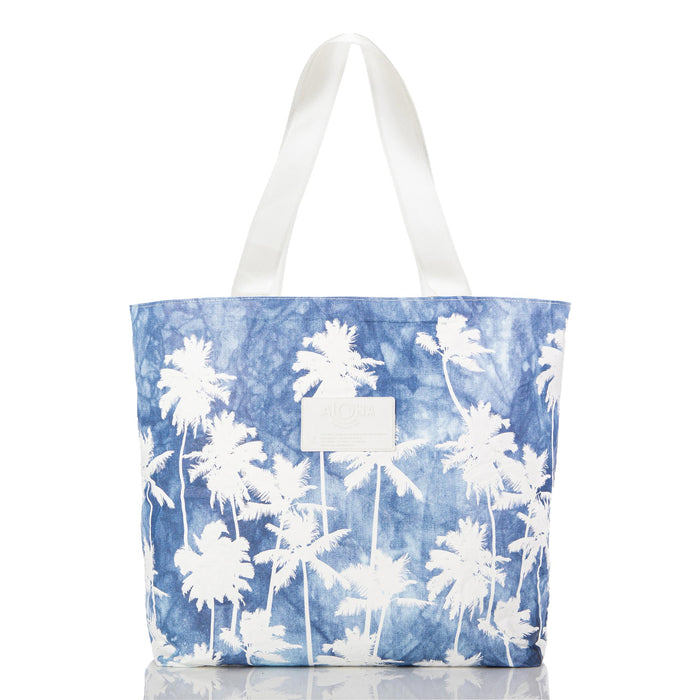 Mid Indigo Coco Palms Pouch | ALOHA Collection