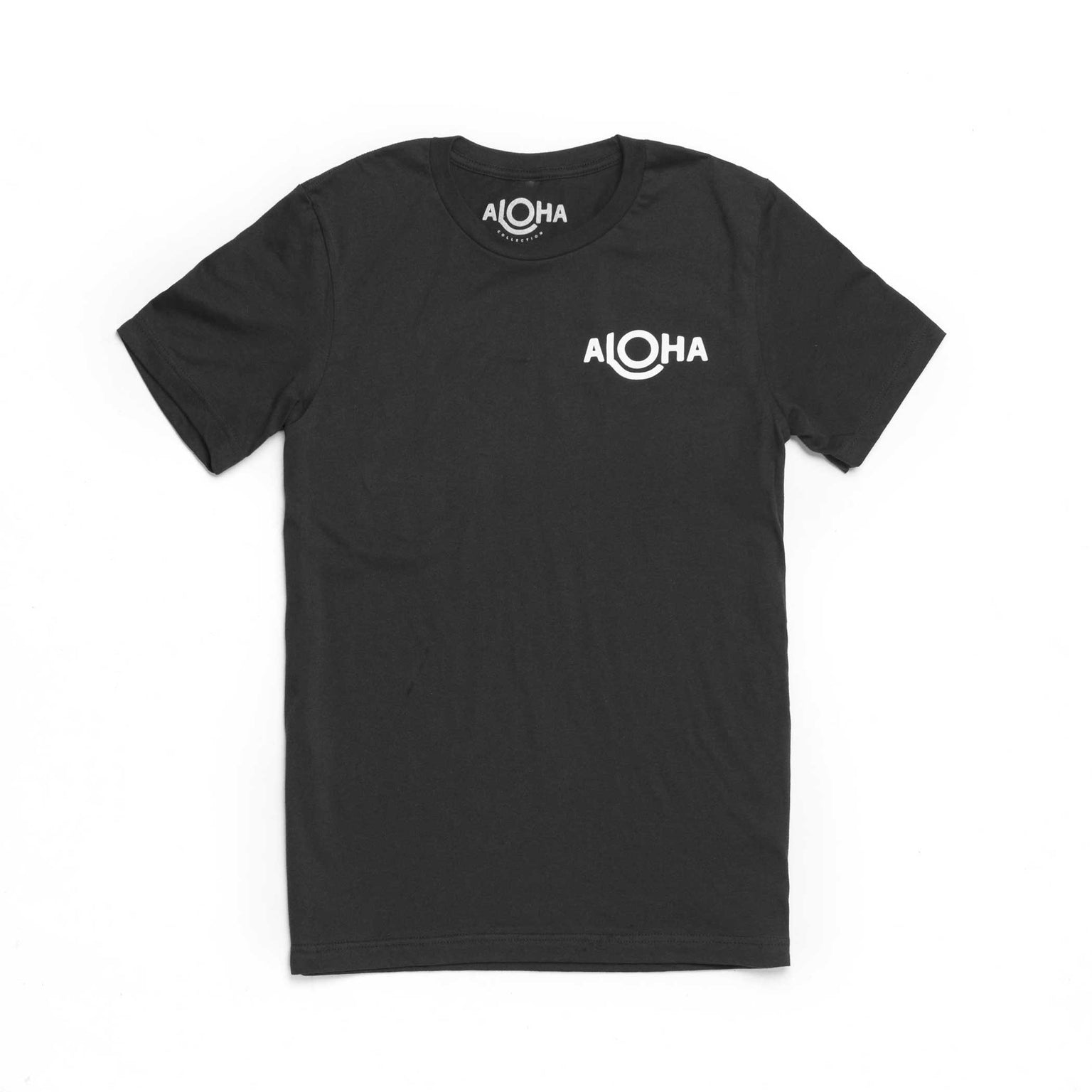 Mini Original ALOHA Pouch in White on Black | ALOHA Collection