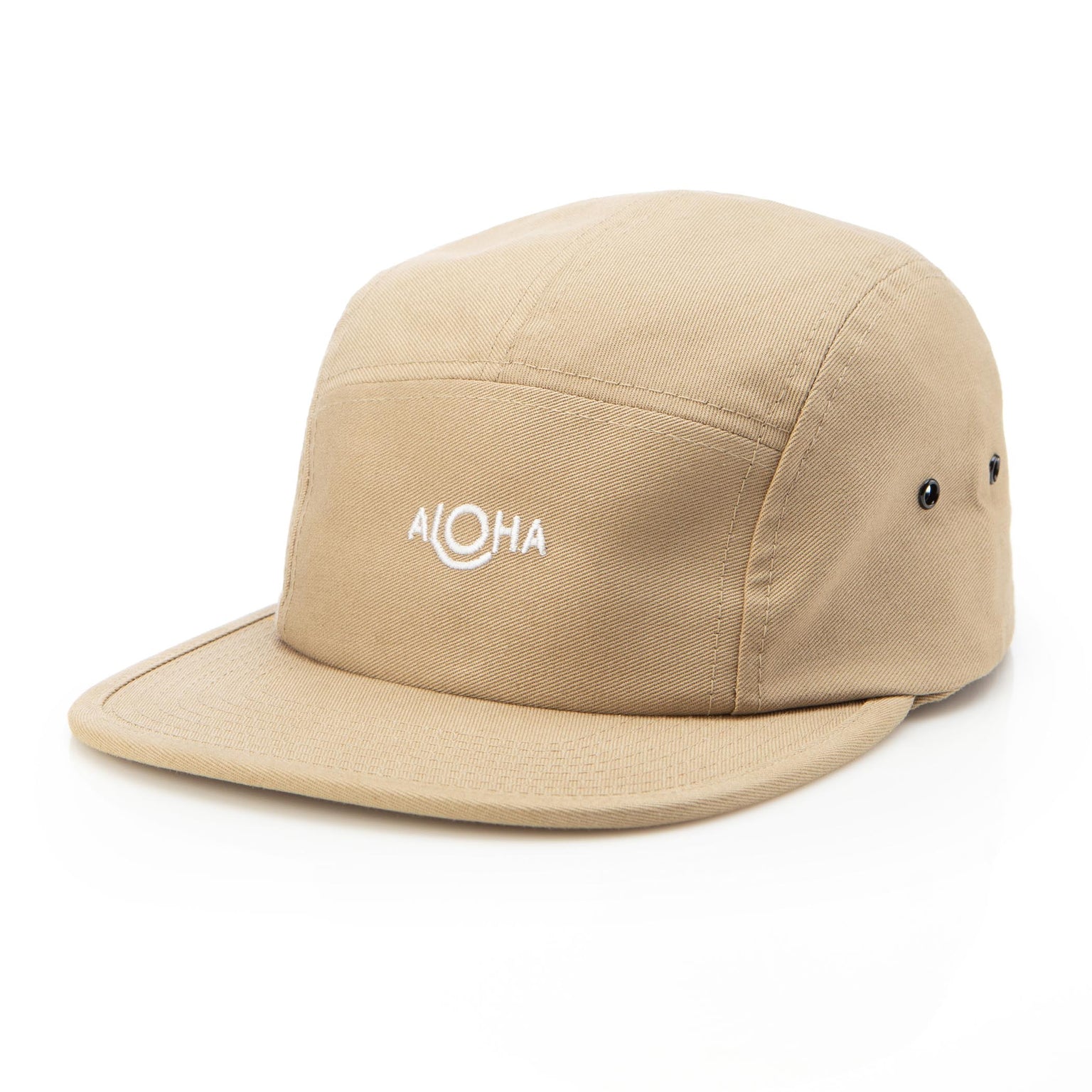 ALOHA Trucker Hat in Khaki Green