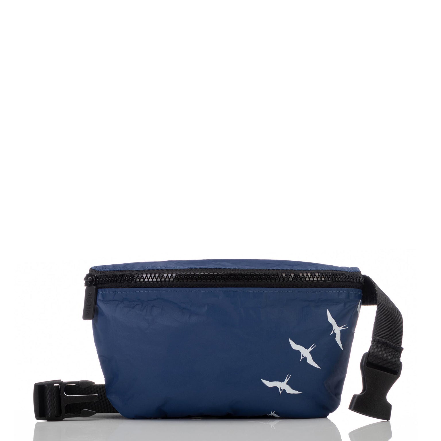 ʻIwa Birds Mini Hip | Pack in Collection White ALOHA Navy on