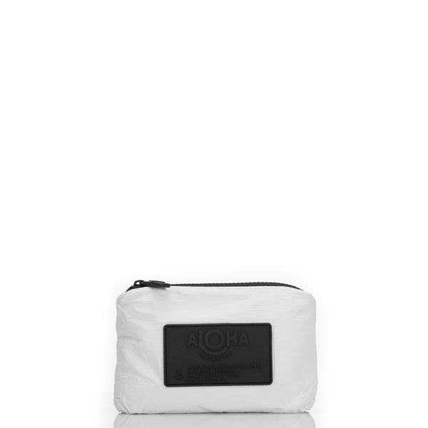 Small Accessory Pouch | Mini Pouch in White – ALOHA Collection