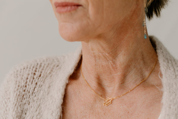 Hamsa (hand) Necklace – Laura Elizabeth