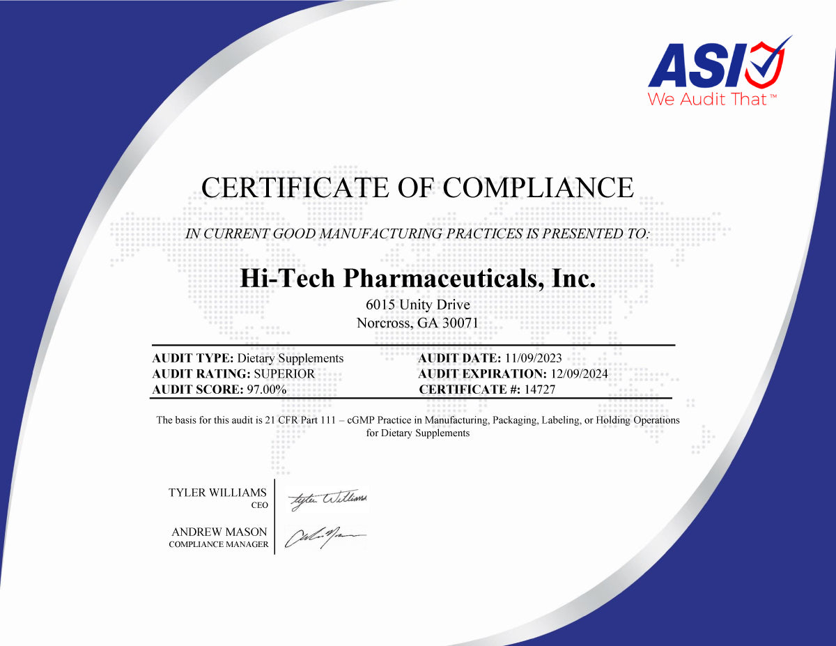 Hi-Tech Earns a Superior Rating in Manufacturing for 2023 - 2024