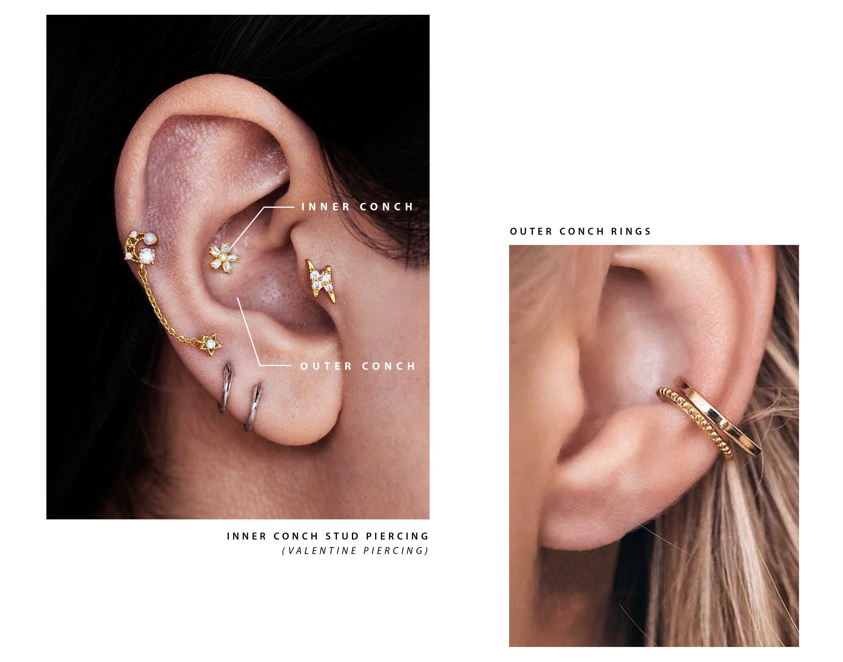 Conch Piercing Ideas And Frequently Asked Questions Best Guide Pinch Fold