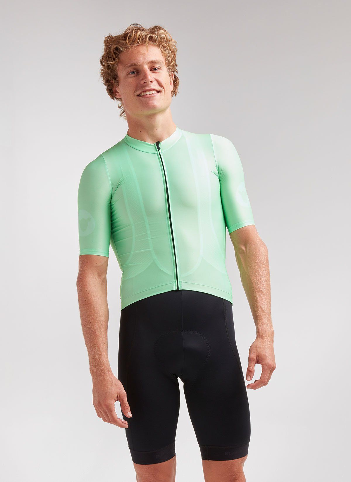 Men's Essentials TEAM Jersey - Neon Green – Black Sheep Cycling ...