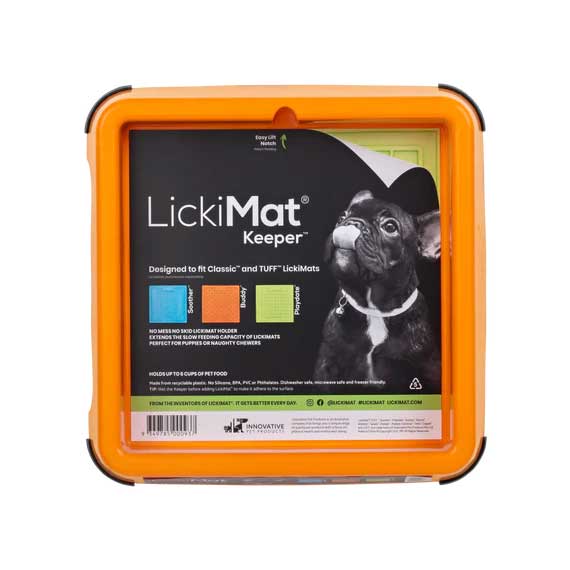 Lickimat Playdate Treat Mat For Dogs & Cats (DIFFICULTY LEVEL -EASY)