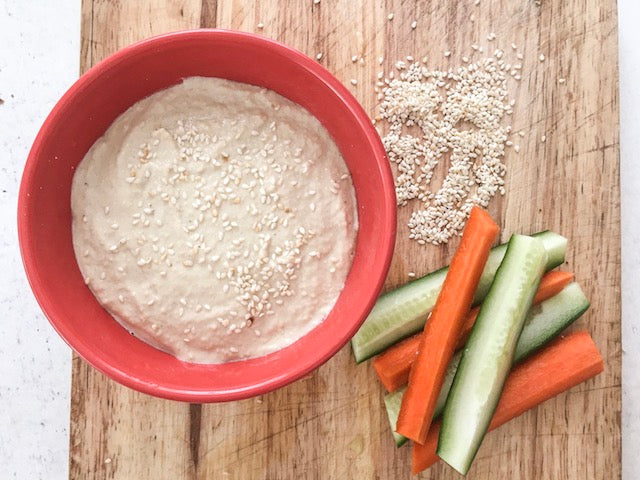 Cashew Dip with Sesame Seeds