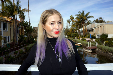 Ideal Woman Lauren Rosenberg in the Venice Canals 