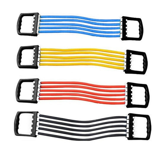 Rubber String Chest Developer Resistance - ap-fitness5 - Rubber String