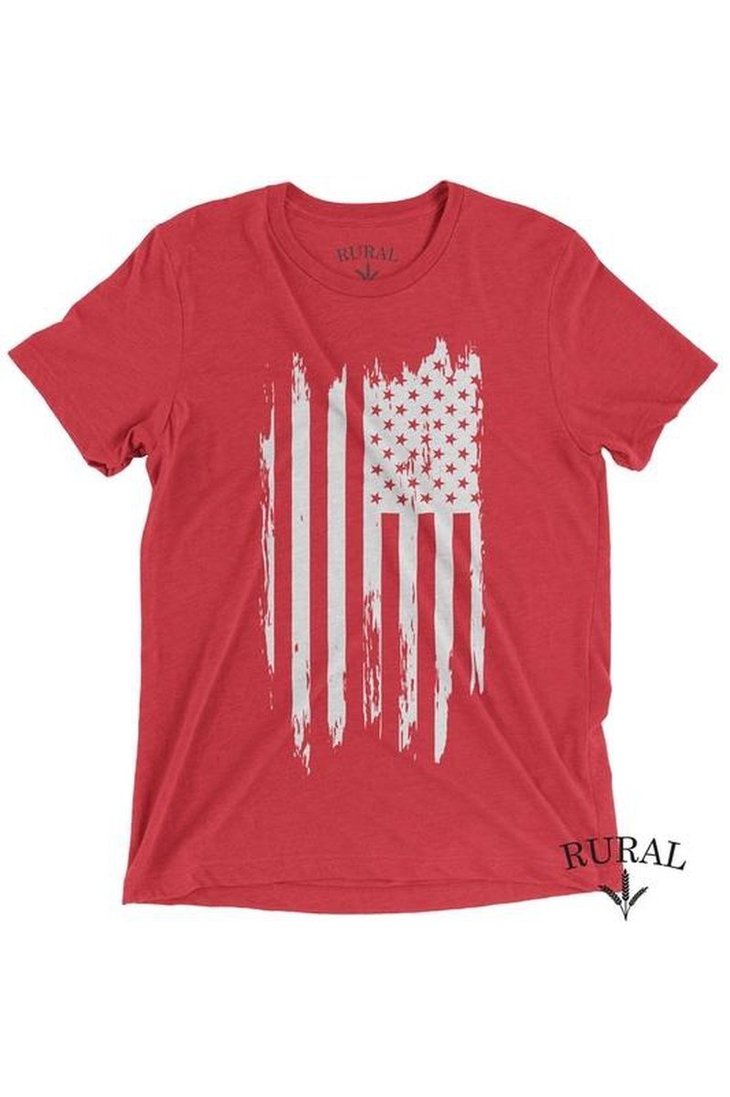 graphic tees red