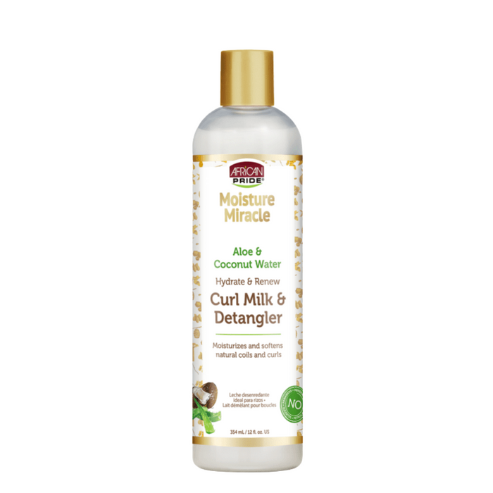 African Pride Moisture Miracle Moisture Miracle Curl Milk And Detangler — Kiyo Beauty