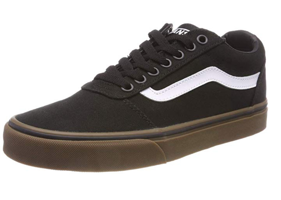 vans canvas black gum