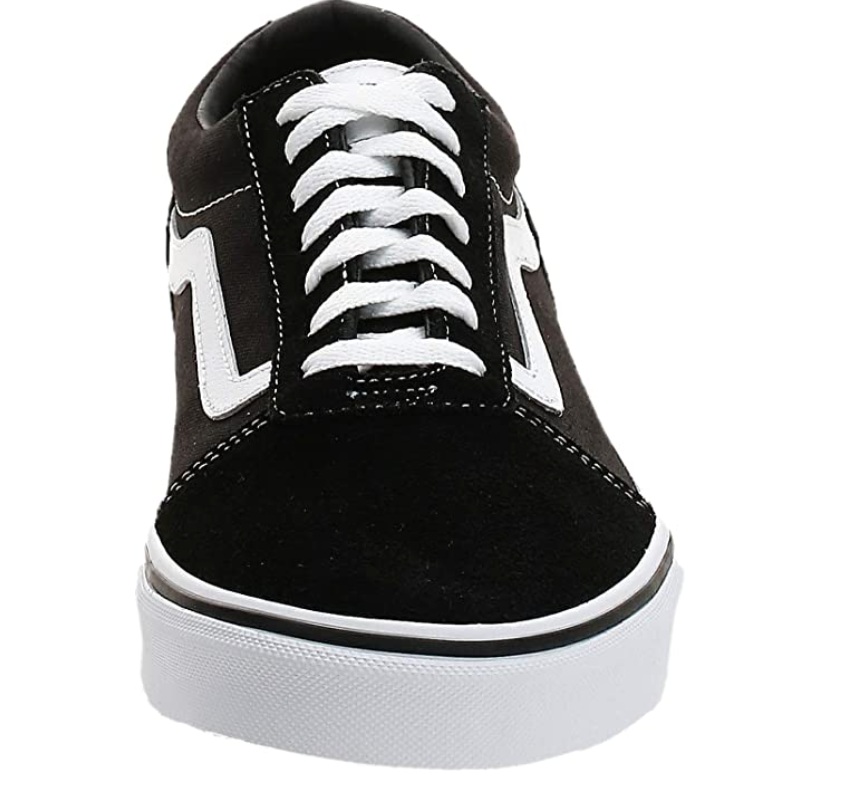 black and white van sneakers
