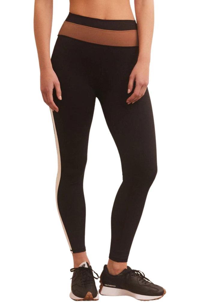 All Access By Bandier Center Stage Contrast Seam Legging – Fitness
