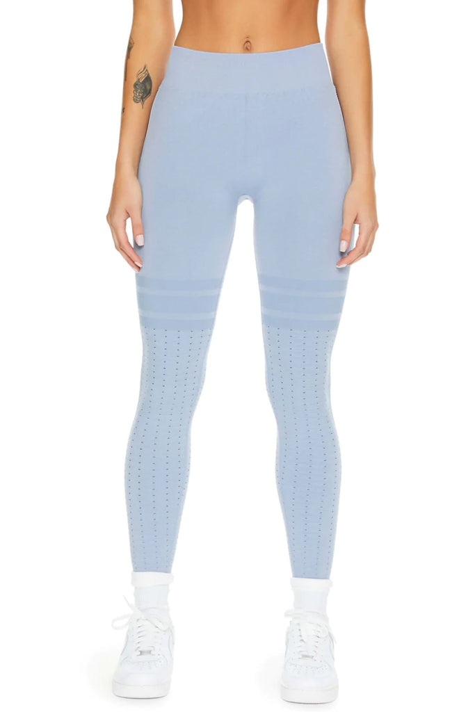 SHEER PANEL DIRECTIONAL RIB LEGGING