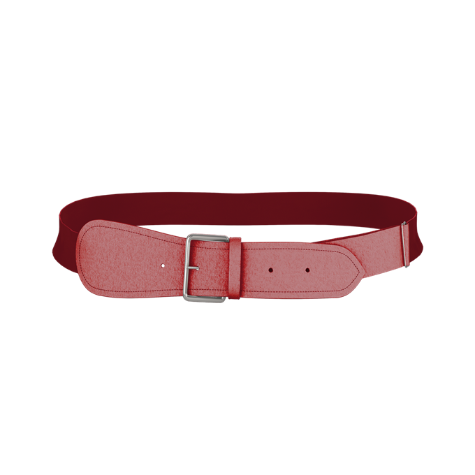3BBY- NATIONALS YOUTH Red BASEBALL BELT 1.5 WIDTH – Advance Designs
