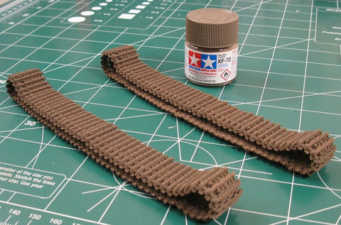 After market scale model tank tracks