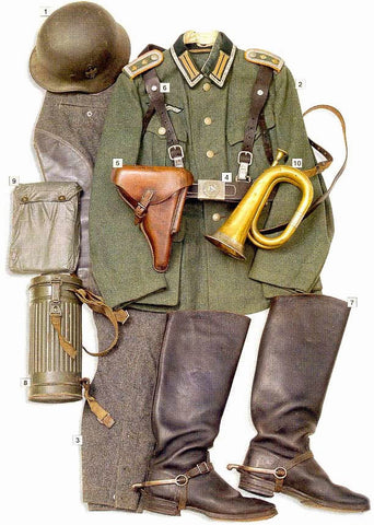 German Cavalry Sergeant Major (Oberwachtmeister) 1939-40