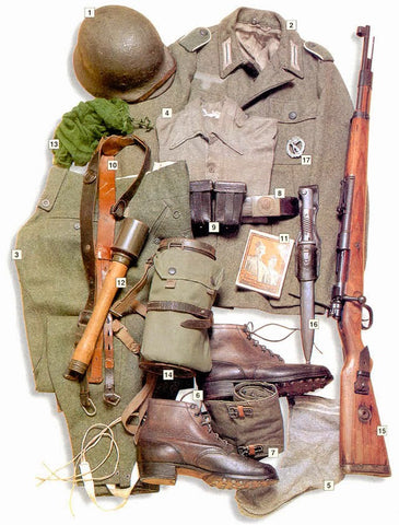 Private, Volksgrenadier Division, Italy/Greece, 1944