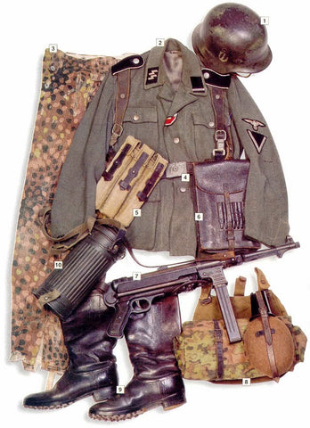 Waffen SS Sturmmann (Corporal), Normandy 1944