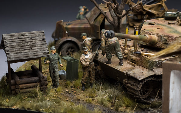 Axis Forces 1:35 Scale Diorama WWII Ukraine 1943