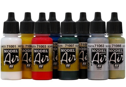 Vallejo Model Air paints for airbrushing