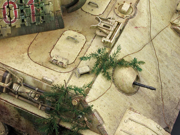 Weathering Effects on Scale Model Tanks AFVs