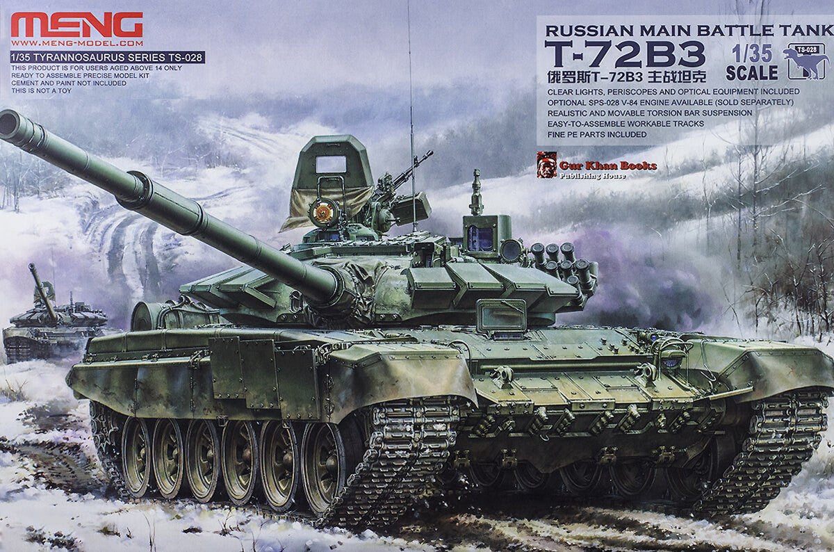 Meng Model 1 35 Russian Main Battle Tank T 72b3 Panzer Models